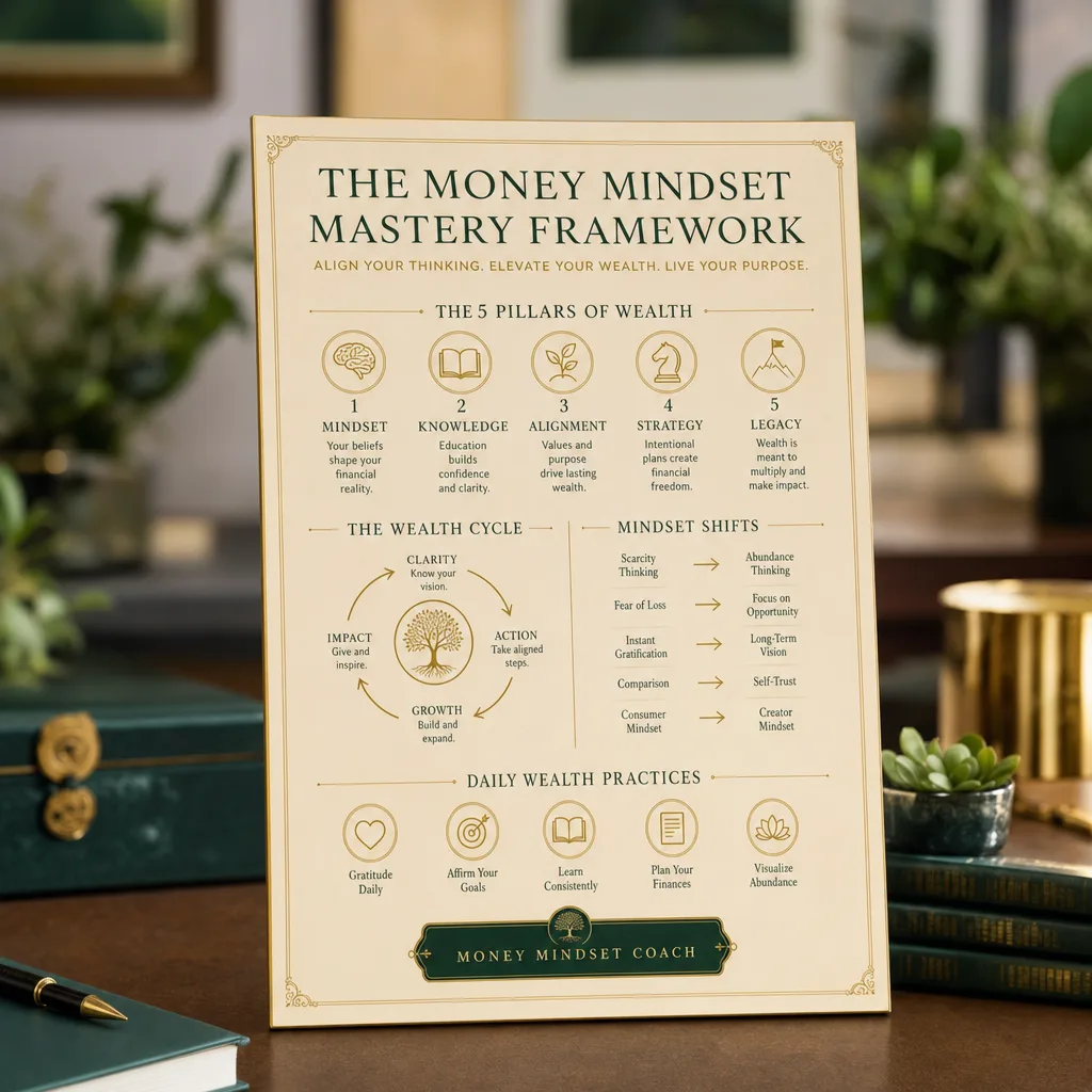 Money Mindset Coach reference guides
